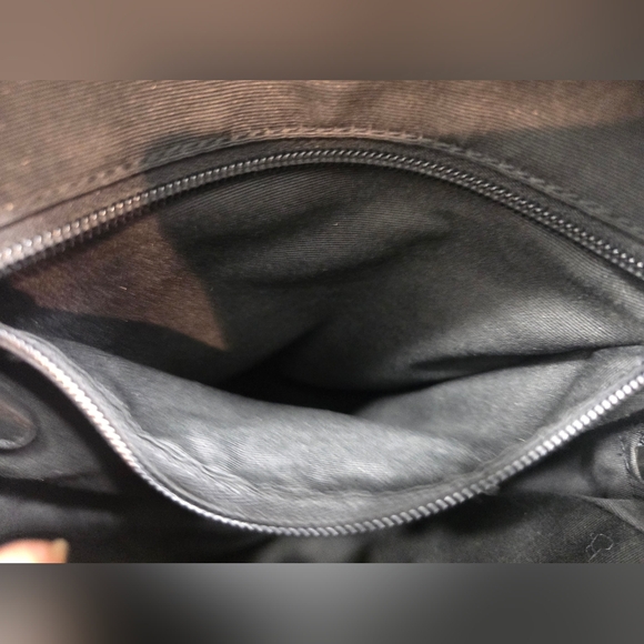 Coach Black Leather Unisex And/or Men's Bag - Gunmetal - Picture 14 of 15